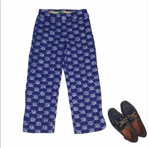 Lilly Pulitzer sailor knot capris